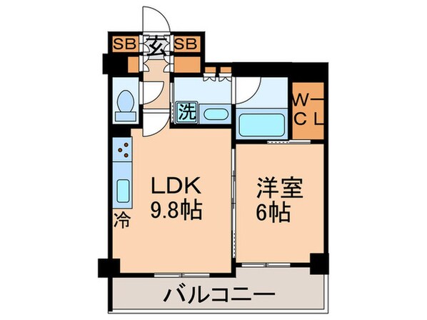 ONE ROOF FLAT TSUKISHIMAの物件間取画像